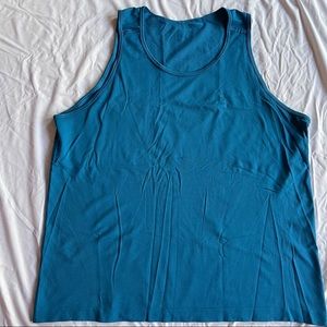 Men’s LuLu Lemon Metal Vent Tech Tank - XXL Blue